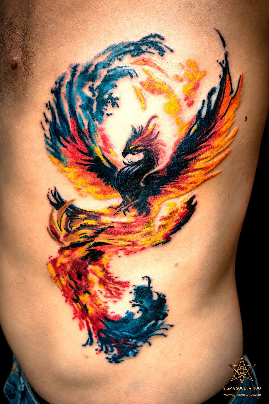 Interior del estudio Sigma Soul Tattoo en Carmona, Sevilla