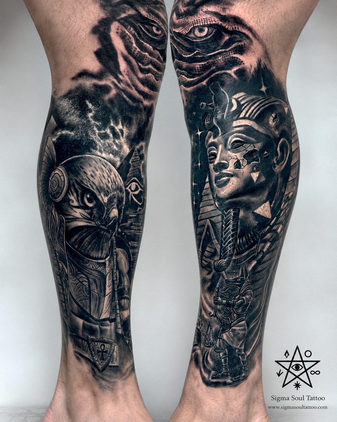 Sesión de tatuaje en Sigma Soul Tattoo, Carmona, Sevilla